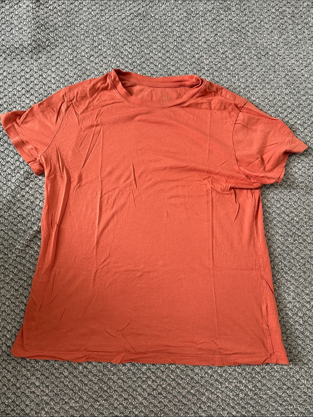 Women’s Orange Crewneck Tee